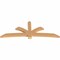 Ekena Millwork Davenport Timber Gable Bracket, Western Red Cedar, 96"W x 36"H x 3 1/2"D x 5 1/2"F, 9/12 Pitch GBW096X36X0406DAV00SWR - alternate 4